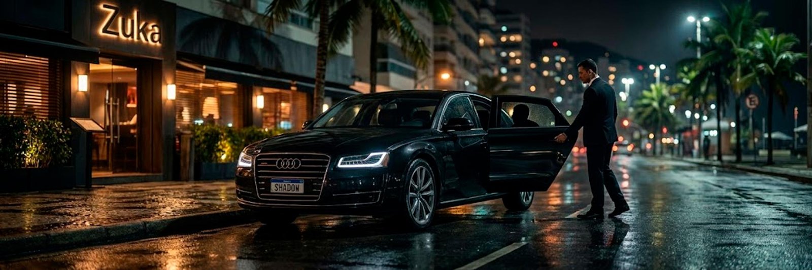 Shadow Black Car Experience